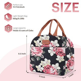Foto 2 | Lonchera Easyfun con Aislamiento Rosa Negro - Venta Internacional