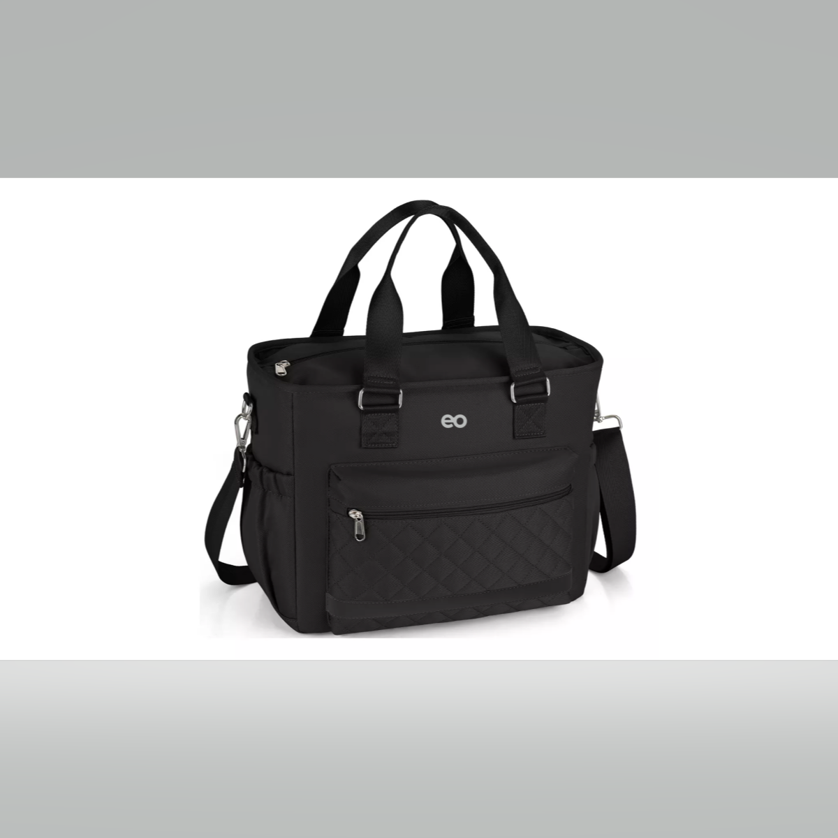 Language Lonchera Bolsa Termica Gran Capacidad Portátil Fiambrera Eo Safe Imports Esi-18216-1 Negro