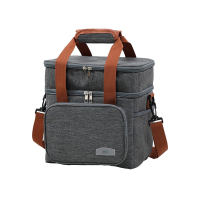 Foto 2 pulgar | Bolsa Lonchera Portátil De Gran Capacidad Eo Safe Imports Esi-14654-1 Gris