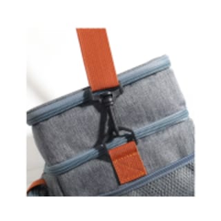 Foto 3 | Bolsa Lonchera Portátil De Gran Capacidad Eo Safe Imports Esi-14654-1 Gris