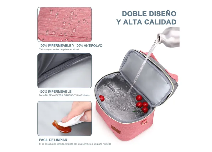 Foto 4 pulgar | Lonchera Xtellar Rosa