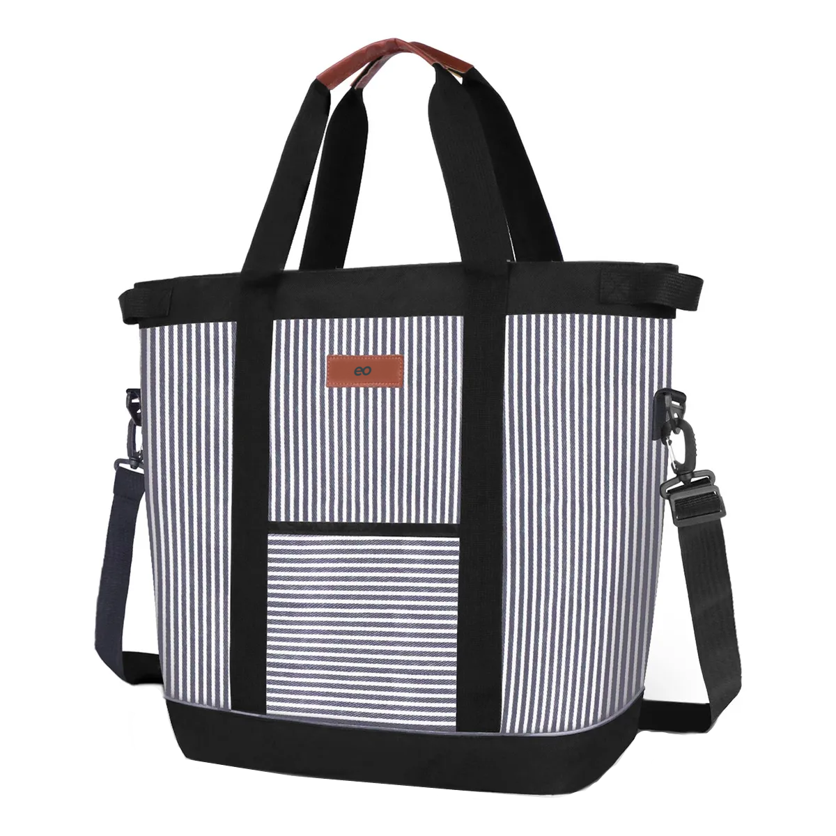 Lonchera Para Mujer Bolsa Termica Plegable Eo Safe Imports Esi-21270 Negro