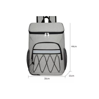 Foto 2 | Mochila Hieleras Enfriador Bolsa Impermeable Portátil Eo Safe Imports Esi-16894 Gris