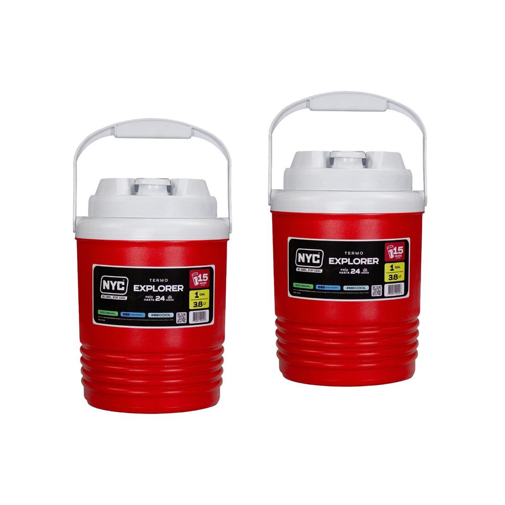 Foto 3 pulgar | Nyc 2 Paquete De Termo Explorer De 1 Galón 3.8 L (15 Vasos)