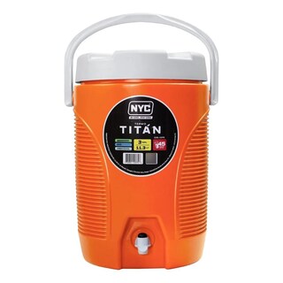 Foto 1 | Termo Nyc De 3 Galones Naranja