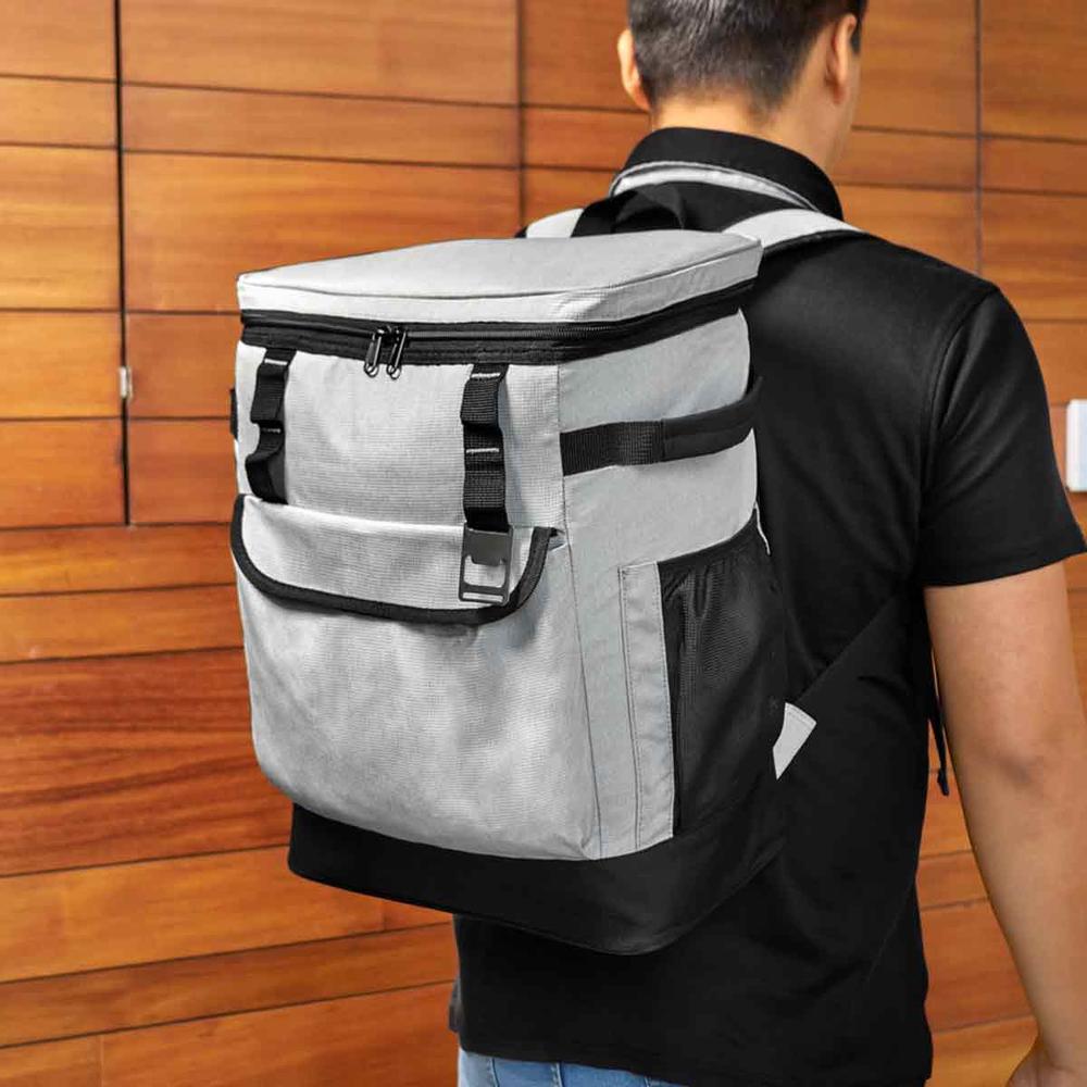 Foto 7 pulgar | Mochila Hielera Corporativa Con Interior Impermeable-sedana