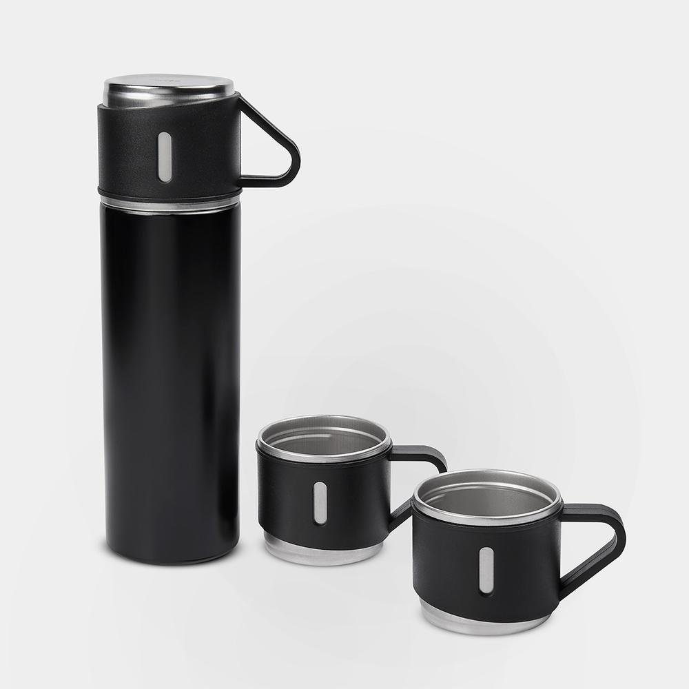 Set Termo Y Tazas  Promocional  Ideal Para Regalo Corporativo - Set Kalita