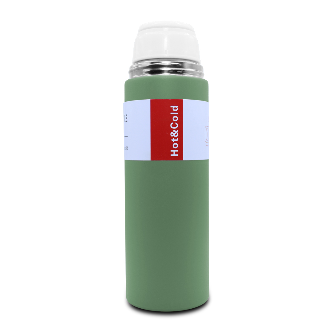 Foto 5 pulgar | Termo Besser Vacuum BT301 Verde de Acero Inoxidable con 3 Tazas 500 ml