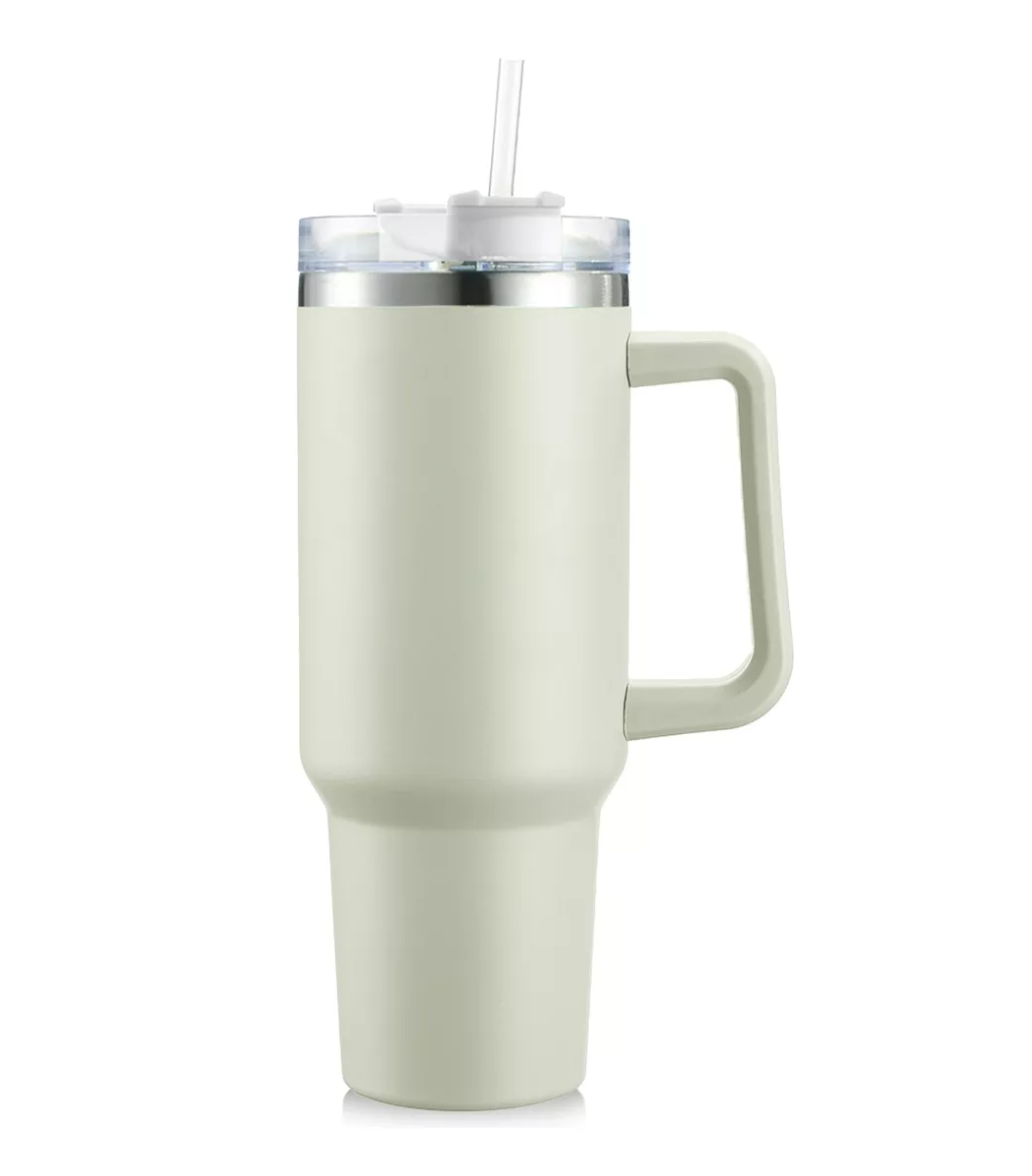 Foto 2 pulgar | Vaso Térmico 40 oz Acero Inoxidable Eo Safe Imports Esi-9137 Blanco