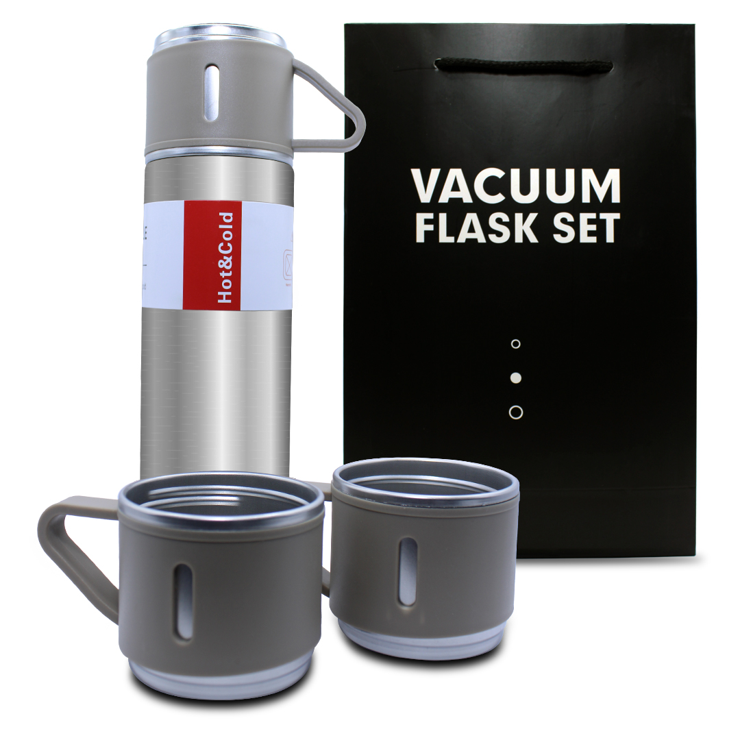 Termo de Acero Inoxidable Besser Vacuum 500 Ml con 3 Tazas