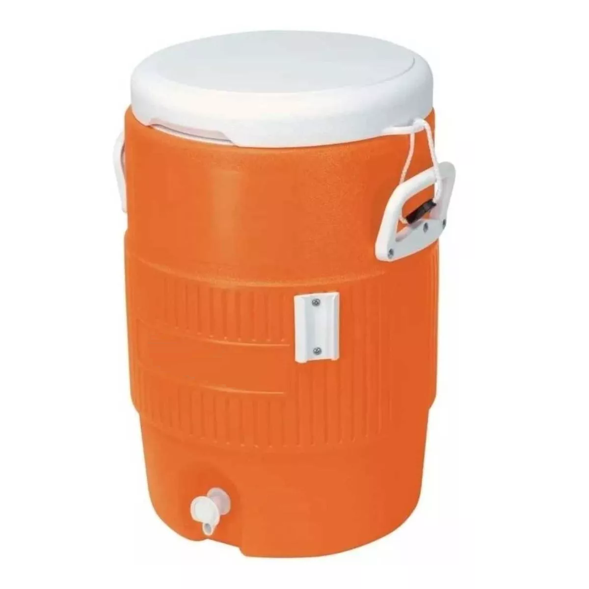 Hielera Termo Eo Safe Imports ESI-10473 Naranja con Tapa y Grifo Dispensador