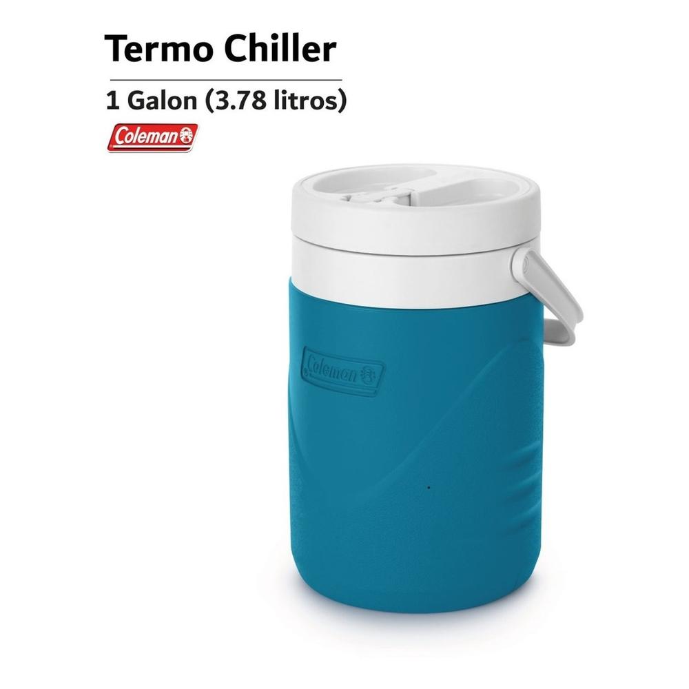 Foto 3 pulgar | Termo Coleman Chiller Azul de 1 Galón 3 Litros con Asa Portátil