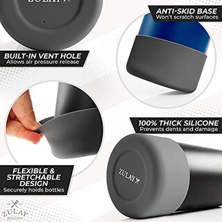 Foto 4 | Venta Internacional-Funda para Botellas Zulay Kitchen Gris