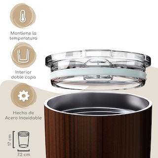 Foto 3 | Vaso Térmico de 500 ml Cazzenie