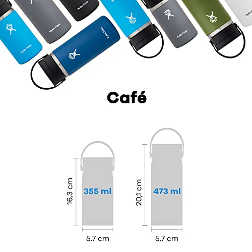 Foto 4 pulgar | Venta Internacional - Botella de Agua Hydro Flask con Aislamiento de Boca Ancha 473 ml con Tapa