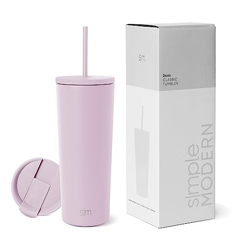 Venta Internacional - Vaso Aislante Simple Modern con Tapa y Pajita 500 ml