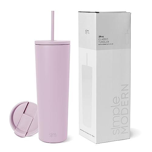 Foto 2 pulgar | Venta Internacional-Vaso Simple Modern Rosa de 500 Ml con Popote