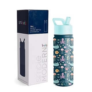 Foto 1 | Venta Internacional - Botella De Agua Simple Modern Summit Kids Con Tapa De Pajita Aislante