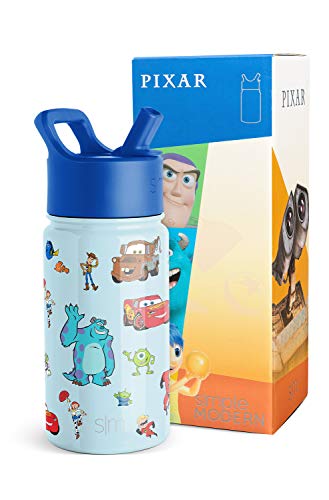 Foto 2 pulgar | Venta Internacional - Botella de Agua Simple Modern Disney Pixar Summit Kids