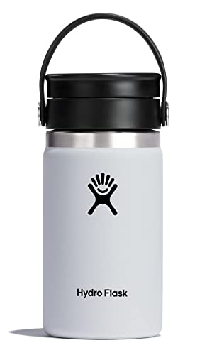 Foto 2 pulgar | Venta Internacional - Botella Térmica Hydro Flask Boca Ancha 355 Ml Blanco