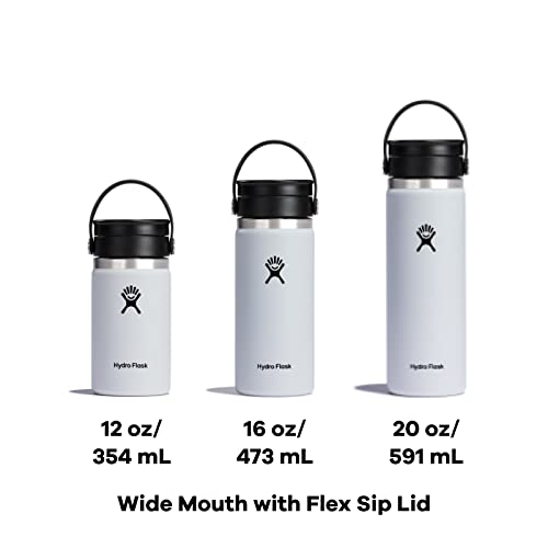 Foto 6 pulgar | Venta Internacional - Botella Hydro Flask De Boca Ancha De 600 Ml Con Tapa Flexible