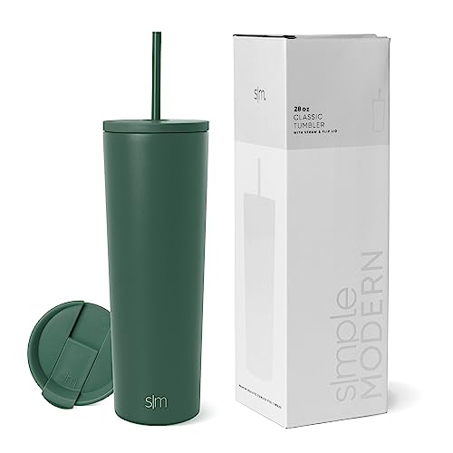 Venta Internacional - Vaso Aislante Simple Modern con Tapa y Pajita 500 ml