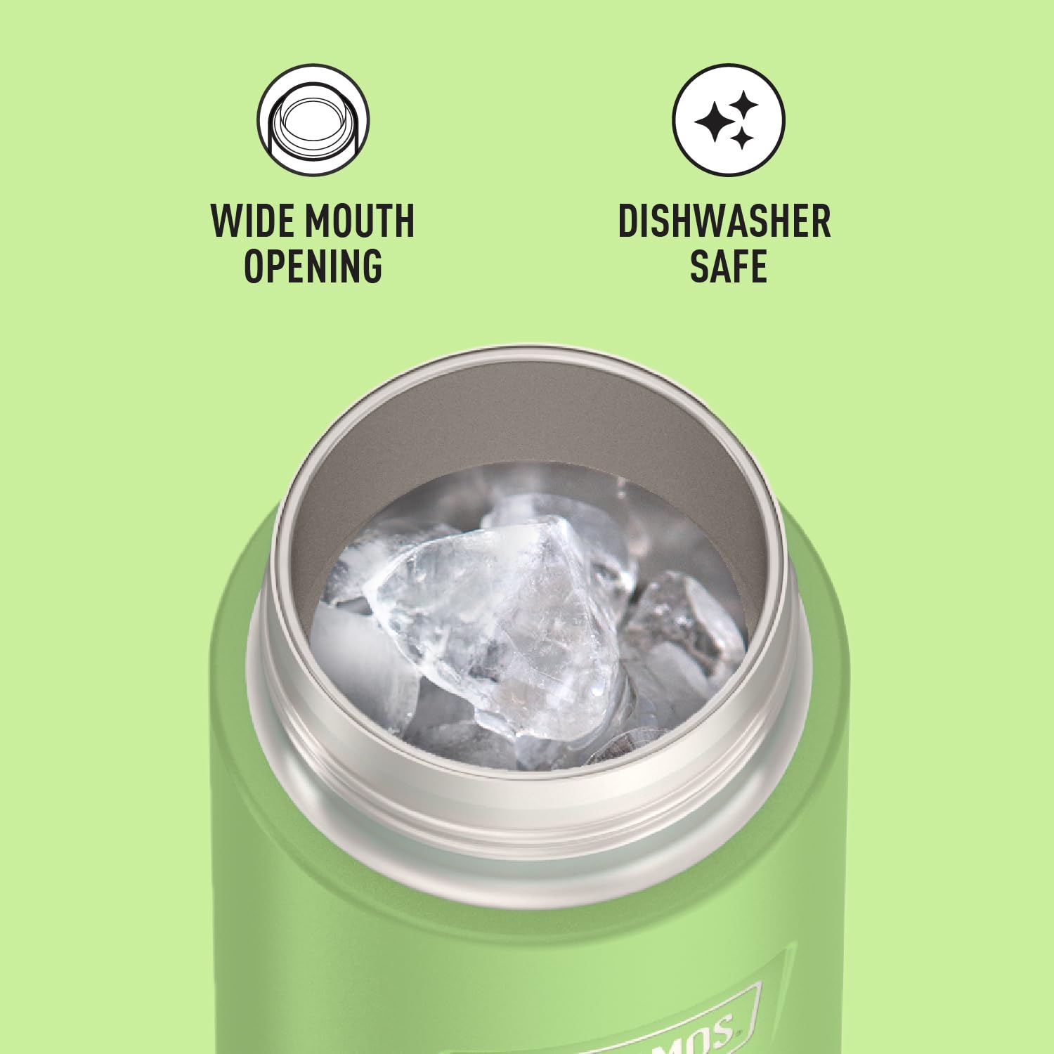 Foto 5 pulgar | Venta Internacional - Botella De Agua Thermos Icon Series De Acero Inoxidable De 500 Ml Para Niños