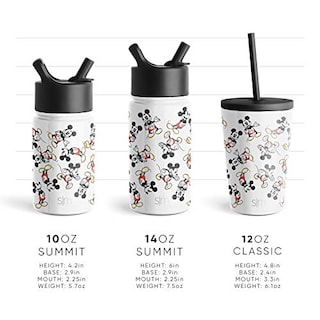 Foto 4 | Venta Internacional - Botella De Agua Simple Modern Encanto Bruno Kids Con Pajita De 350 Ml