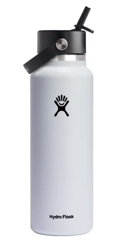 Foto 2 pulgar | Venta Internacional - Botella De Agua Hydro Flask, Boca Ancha, 1,2 L, Con Tapa De Pajita Flexible