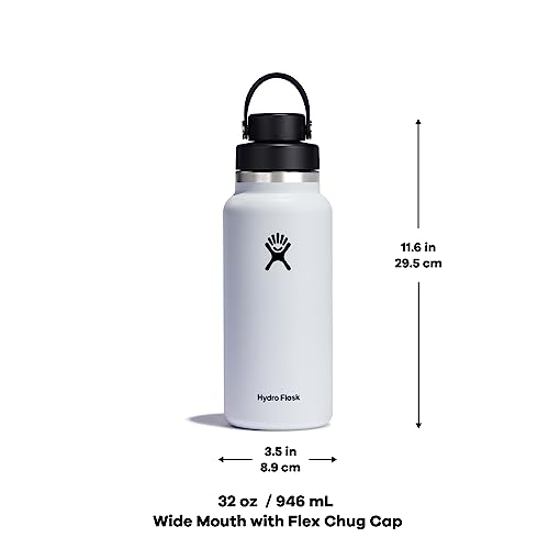 Foto 7 pulgar | Venta Internacional - Botella De Agua Hydro Flask, Boca Ancha, 946 Ml, Con Tapón