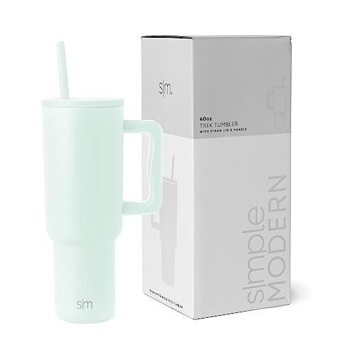 Venta Internacional - Vaso Simple Modern Trek con Asa y Tapa con Pajita 1183 ml