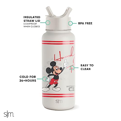 Foto 3 pulgar | Venta Internacional - Botella De Agua Simple Modern Disney Mickey Mouse Summit