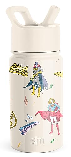 Foto 2 pulgar | Venta Internacional - Botella De Agua Simple Y Moderna De Dc Comics Batgirl Supergirl Kids