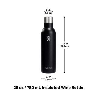 Foto 3 | Venta Internacional - Botella De Vino Hydro Flask Ceramic 750 Ml Birch