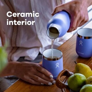 Foto 4 | Venta Internacional - Botella De Vino Hydro Flask Ceramic 750 Ml Birch