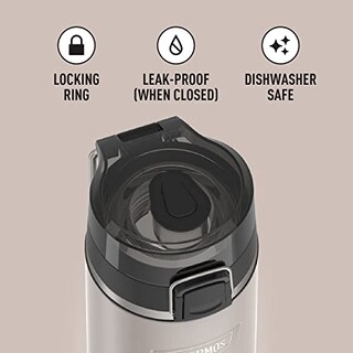 Foto 4 | Venta Internacional - Botella De Agua Thermos Icon Series De Acero Inoxidable 700 Ml
