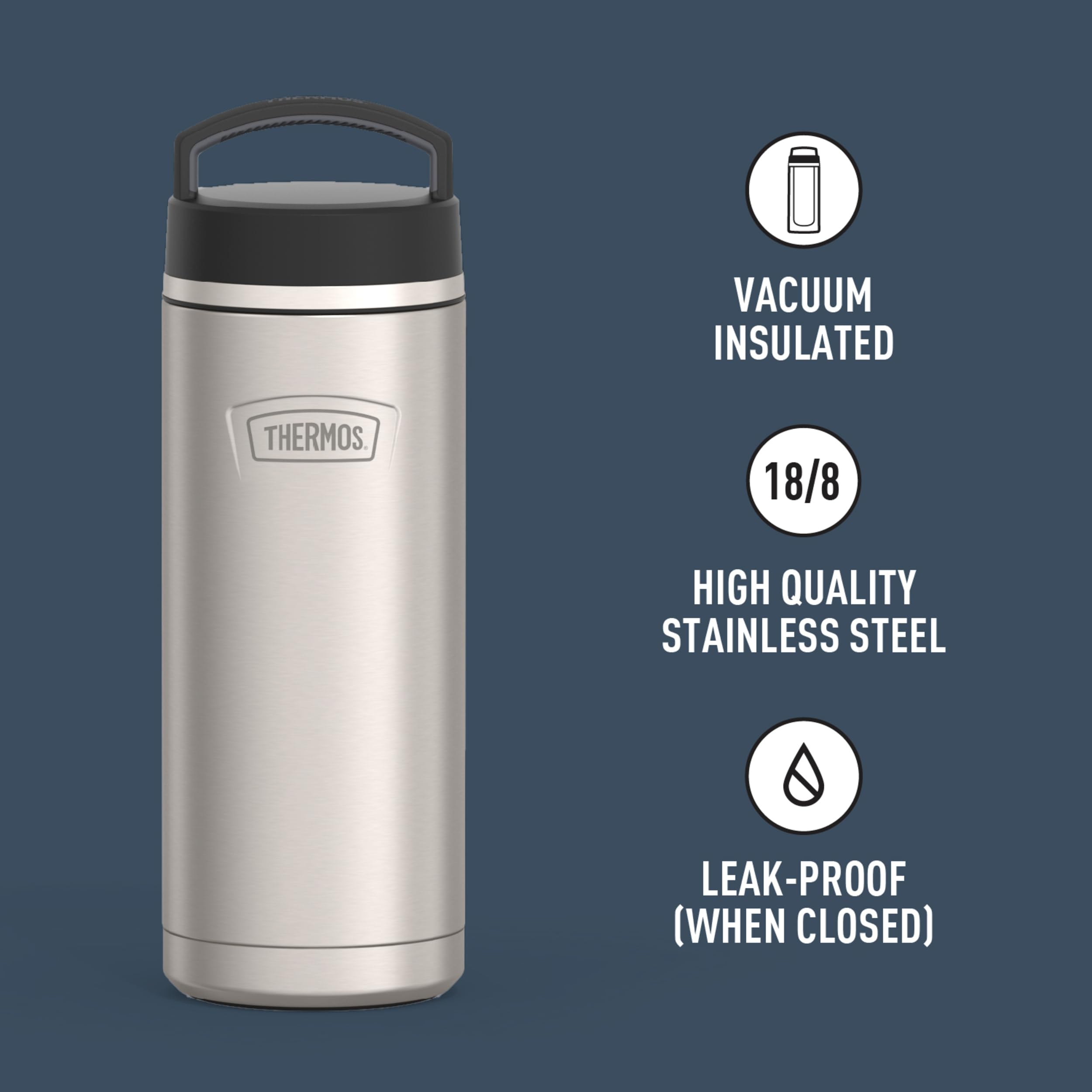 Foto 2 | Venta Internacional - Botella De Agua Thermos Icon Series De Acero Inoxidable 950 Ml