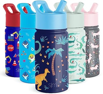 Foto 1 | Venta Internacional - Botella De Agua Simple Modern Summit Kids Con Tapa De Pajita Aislante