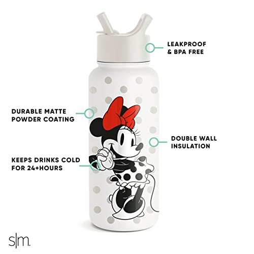 Foto 6 pulgar | Venta Internacional - Botella De Agua Simple Modern Disney Minnie Mouse Summit