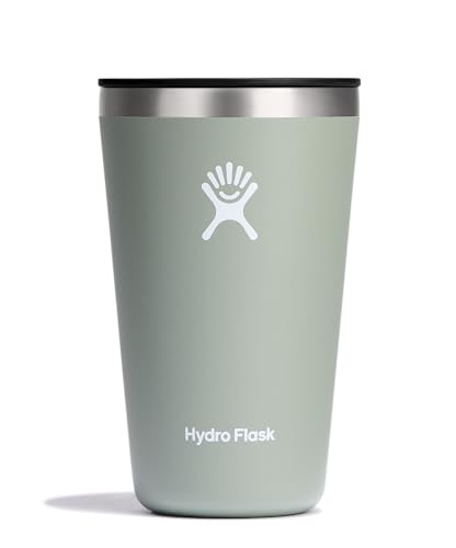 Foto 2 pulgar | Venta Internacional - Tumbler Hydro Flask All Around, 473 Ml, Con Tapa A Presión, Agave