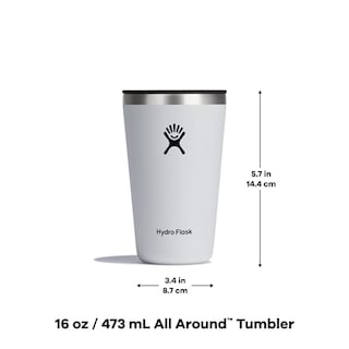 Foto 4 | Venta Internacional - Tumbler Hydro Flask All Around, 473 Ml, Con Tapa A Presión, Agave