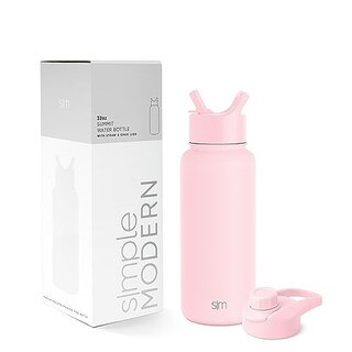 Foto 1 | Venta Internacional - Botella De Agua Simple Modern Summit Con Pajita Y Tapa