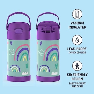 Foto 2 | Venta Internacional - Botella De Agua Thermos Funtainer, Aspiradora De Acero Inoxidable De 350 Ml