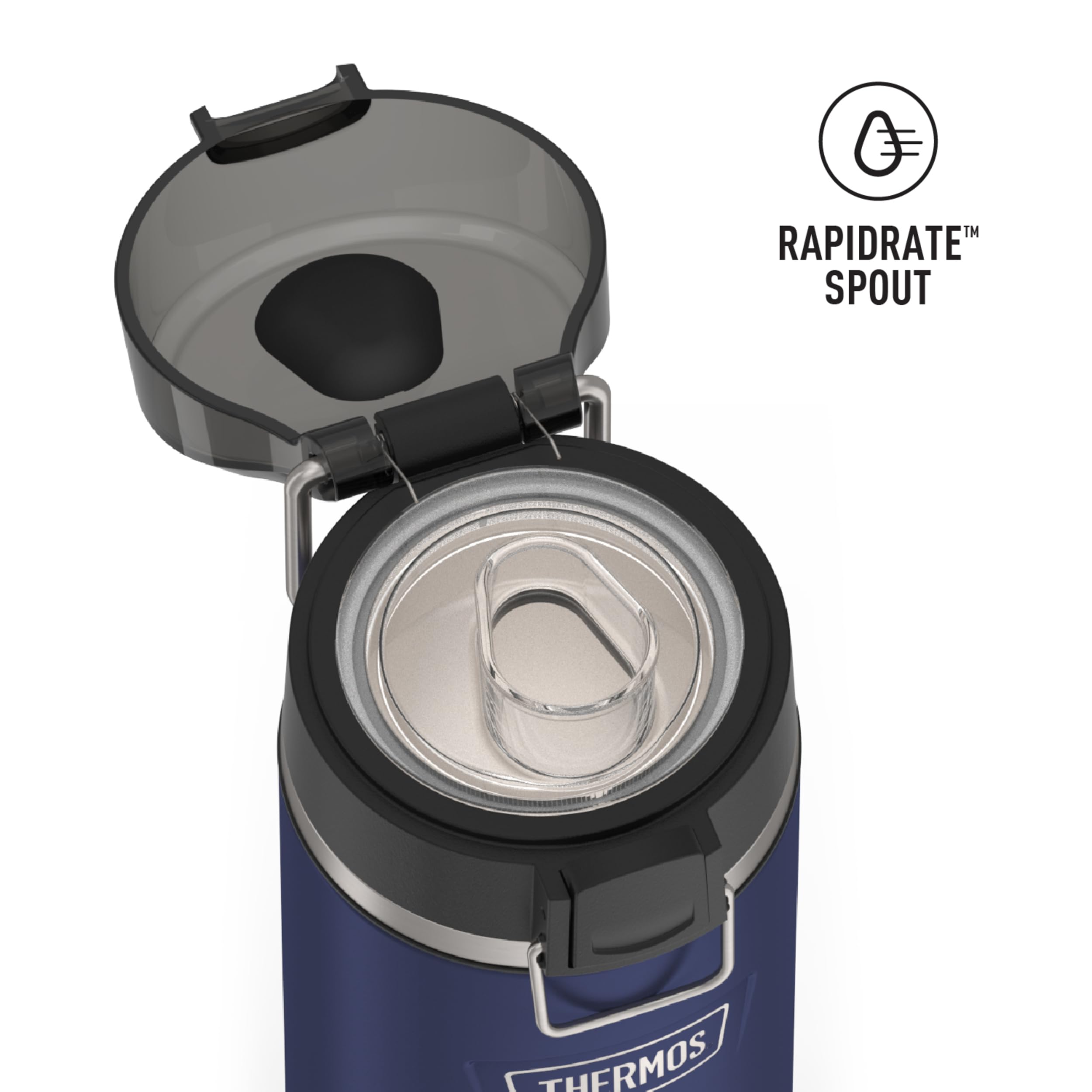 Foto 4 pulgar | Venta Internacional - Botella De Agua Thermos Icon Series De Acero Inoxidable De 500 Ml Para Niños