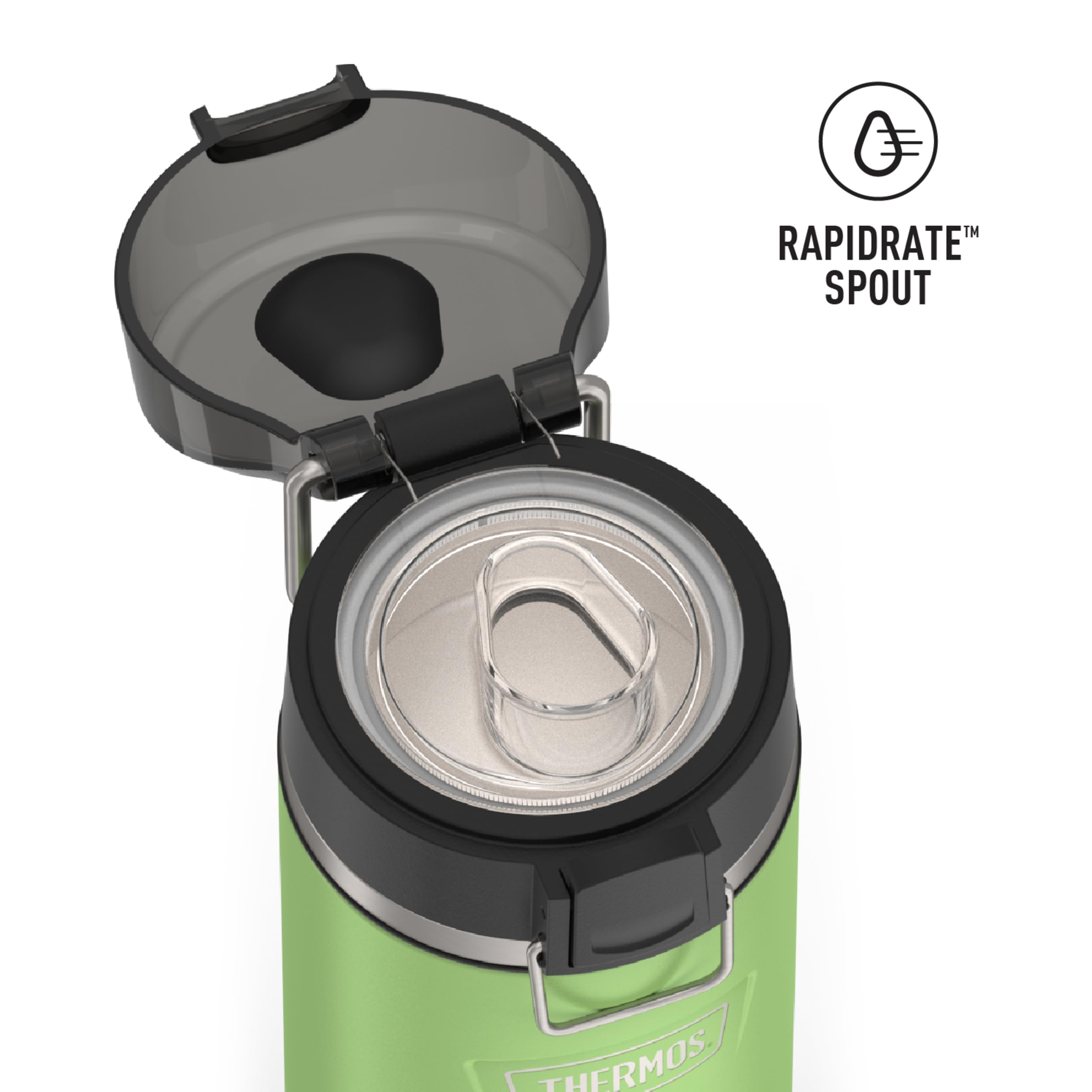 Foto 4 pulgar | Venta Internacional - Botella De Agua Thermos Icon Series De Acero Inoxidable 530 Ml Para Niños