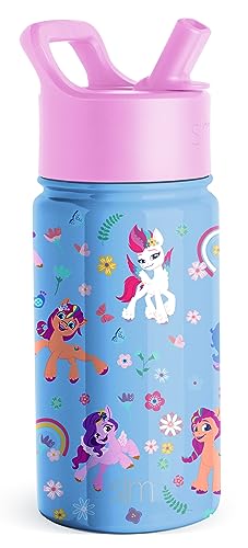 Foto 2 pulgar | Venta Internacional - Botella De Agua Sencilla Y Moderna De My Little Pony Kids Con Pajita