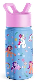 Foto 1 | Venta Internacional - Botella De Agua Sencilla Y Moderna De My Little Pony Kids Con Pajita