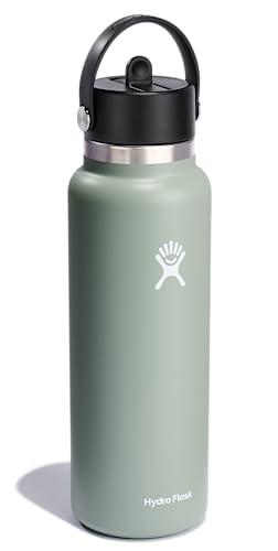 Foto 3 pulgar | Venta Internacional - Botella De Agua Hydro Flask, Boca Ancha, 1,2 L, Con Tapa De Pajita Flexible