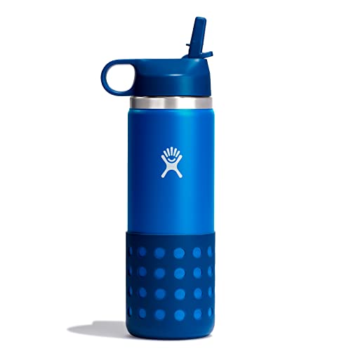 Foto 2 pulgar | Venta Internacional - Botella De Agua Hydro Flask Kids De 600 Ml Con Tapa De Pajita Y Bota