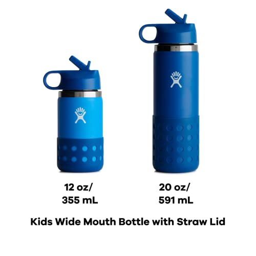 Foto 3 pulgar | Venta Internacional - Botella De Agua Hydro Flask Kids De 600 Ml Con Tapa De Pajita Y Bota
